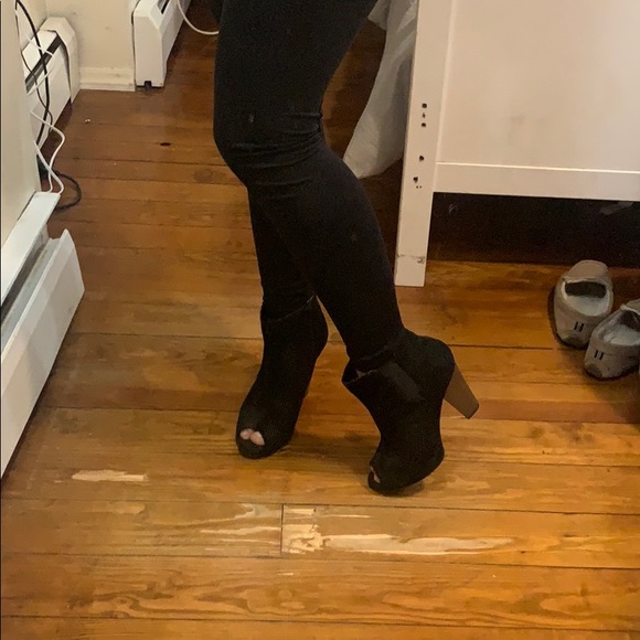 Black Booties - Picture 3 of 3